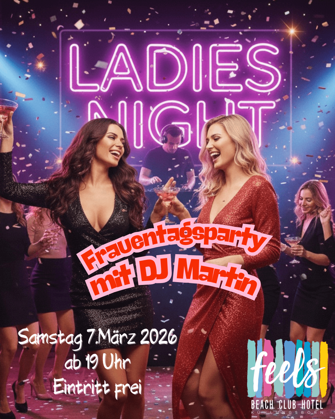 Frauentags Party im feels